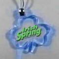 Light Up Pendant Necklace - Shamrock - Blue